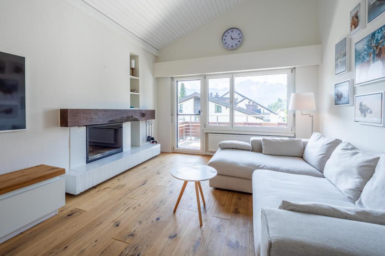 Casa Curnera 8 Apartman Laax Kültér fotó