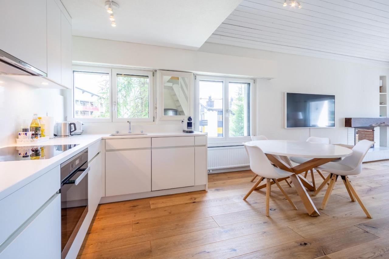 Casa Curnera 8 Apartman Laax Kültér fotó